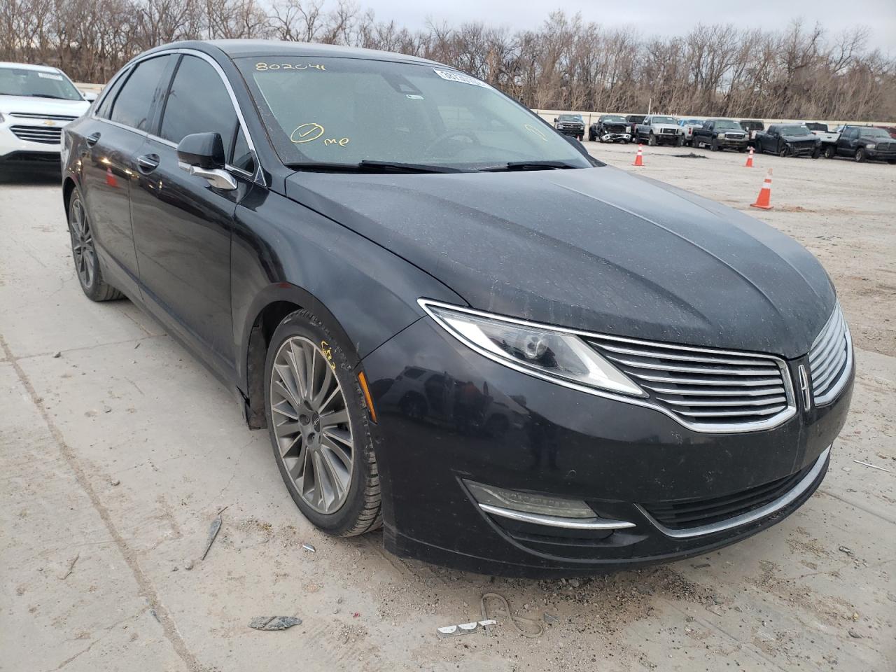 LINCOLN MKZ 2014 with VIN 3LN6L2GK2ER802041 - Photo from auction