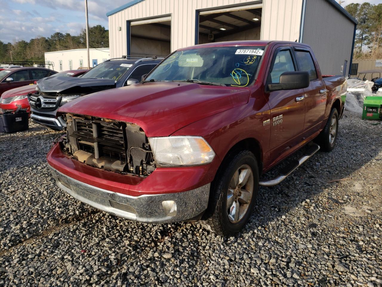 Photo 2 from auction – 2014 RAM 1500 SLT with VIN 1C6RR6LT2ES206090