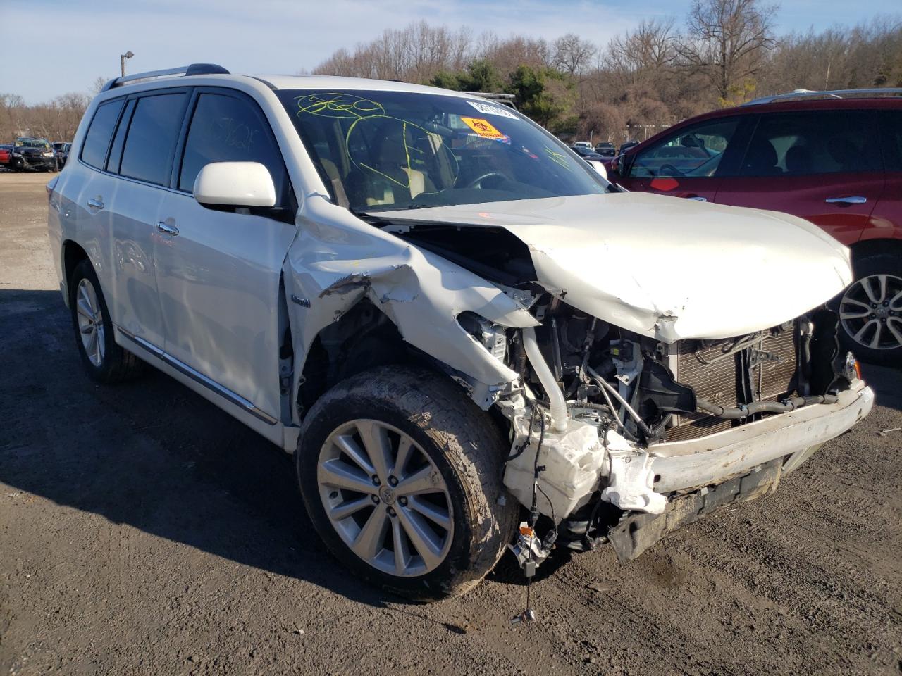TOYOTA HIGHLANDER 2012 with VIN JTEDC3EH6C2009007 - Photo from auction