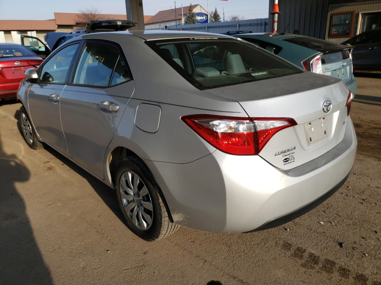Photo 3 from auction – 2016 TOYOTA COROLLA L with VIN 5YFBURHE2GP459838