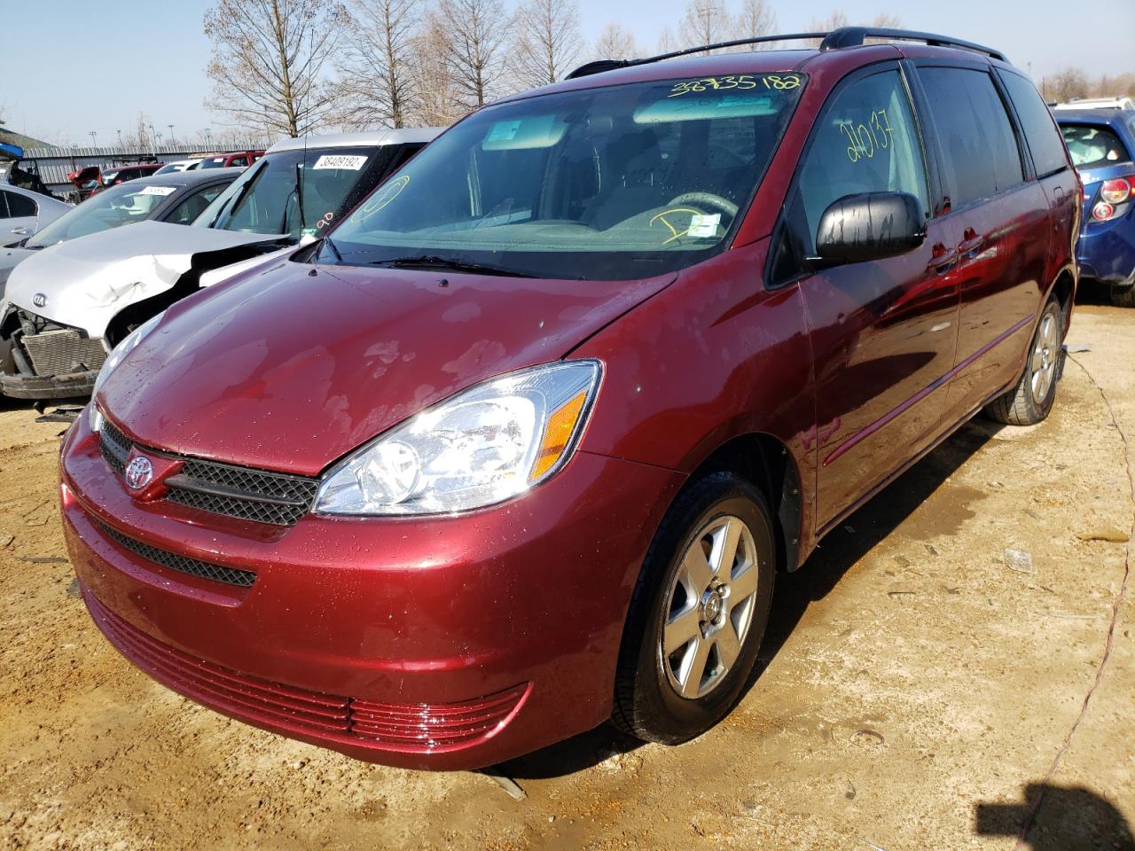 Photo 2 from auction – 2005 TOYOTA SIENNA CE with VIN 5TDZA23C35S368005
