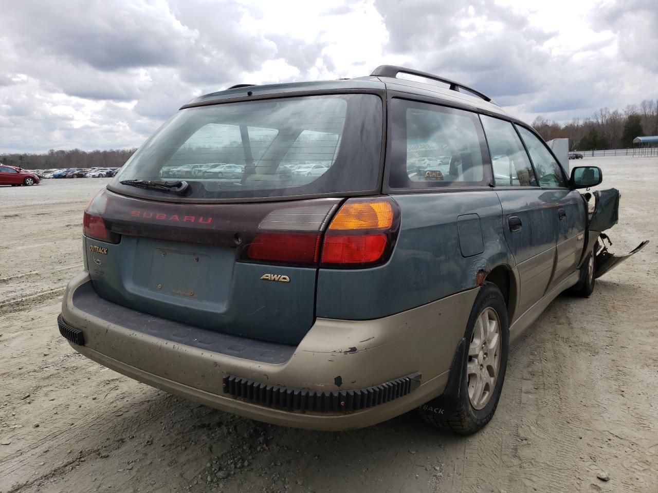 Photo 4 from auction – 2000 SUBARU LEGACY OUT with VIN 4S3BH6751Y7638203