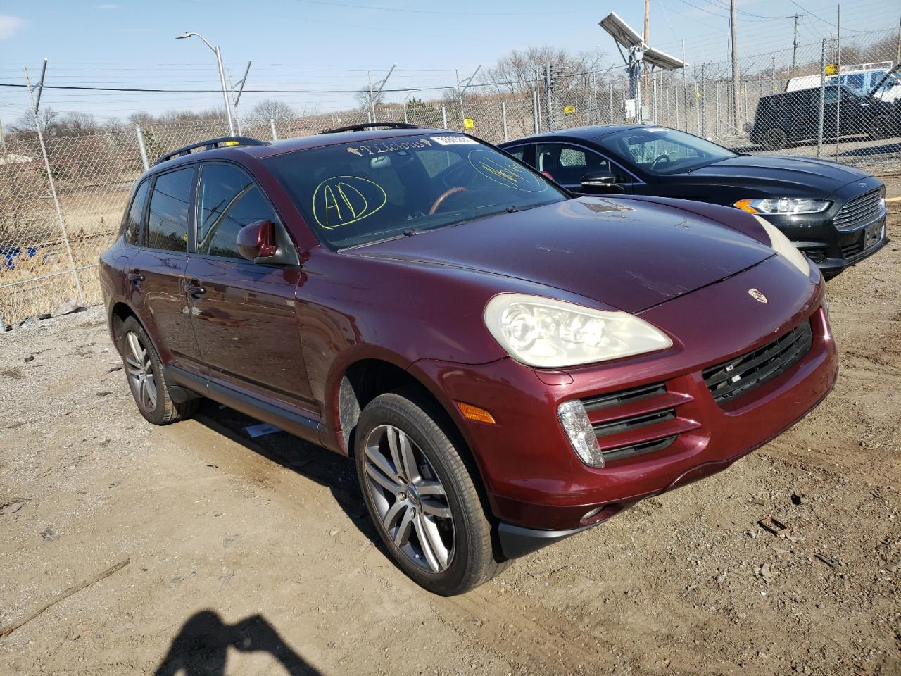 PORSCHE CAYENNE 2008 with VIN WP1AA29P48LA20032 - Photo from auction