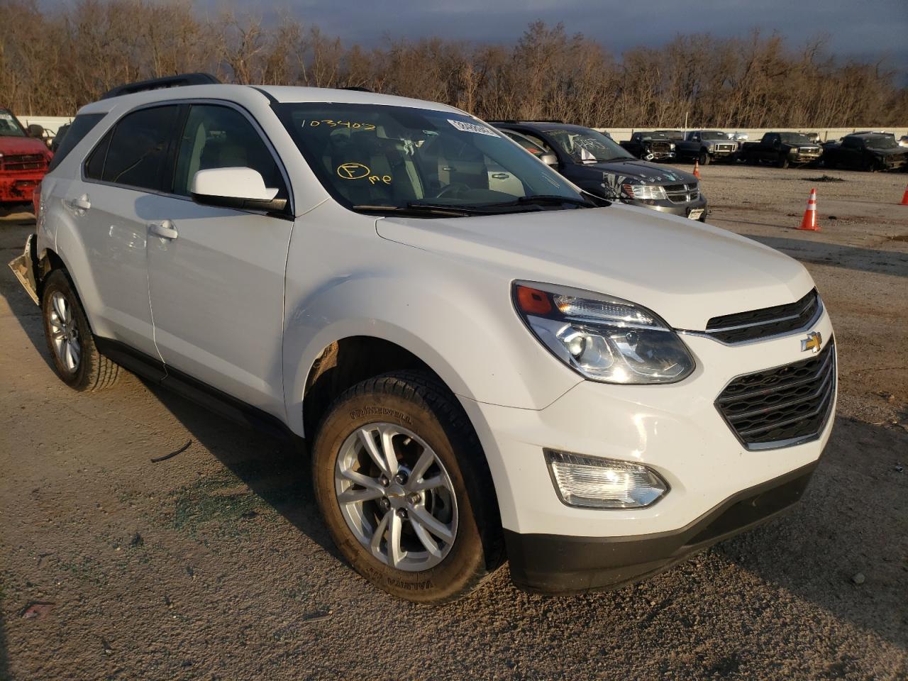 Photo 1 from auction – 2016 CHEVROLET EQUINOX LT with VIN 1GNALCEK1GZ103402