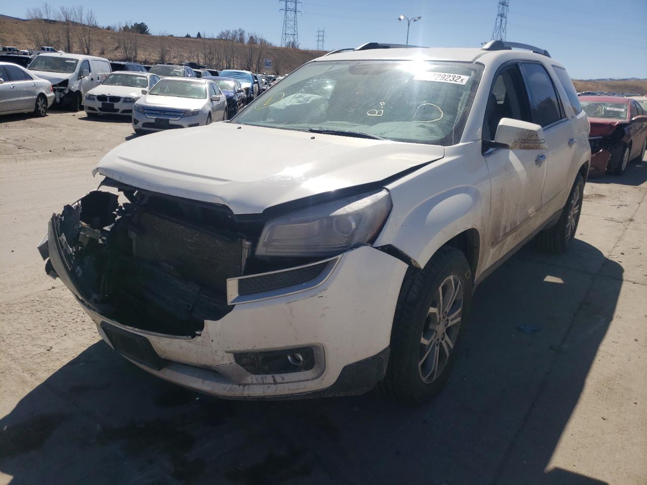 Photo 2 from auction – 2015 GMC ACADIA SLT with VIN 1GKKVRKD0FJ102601