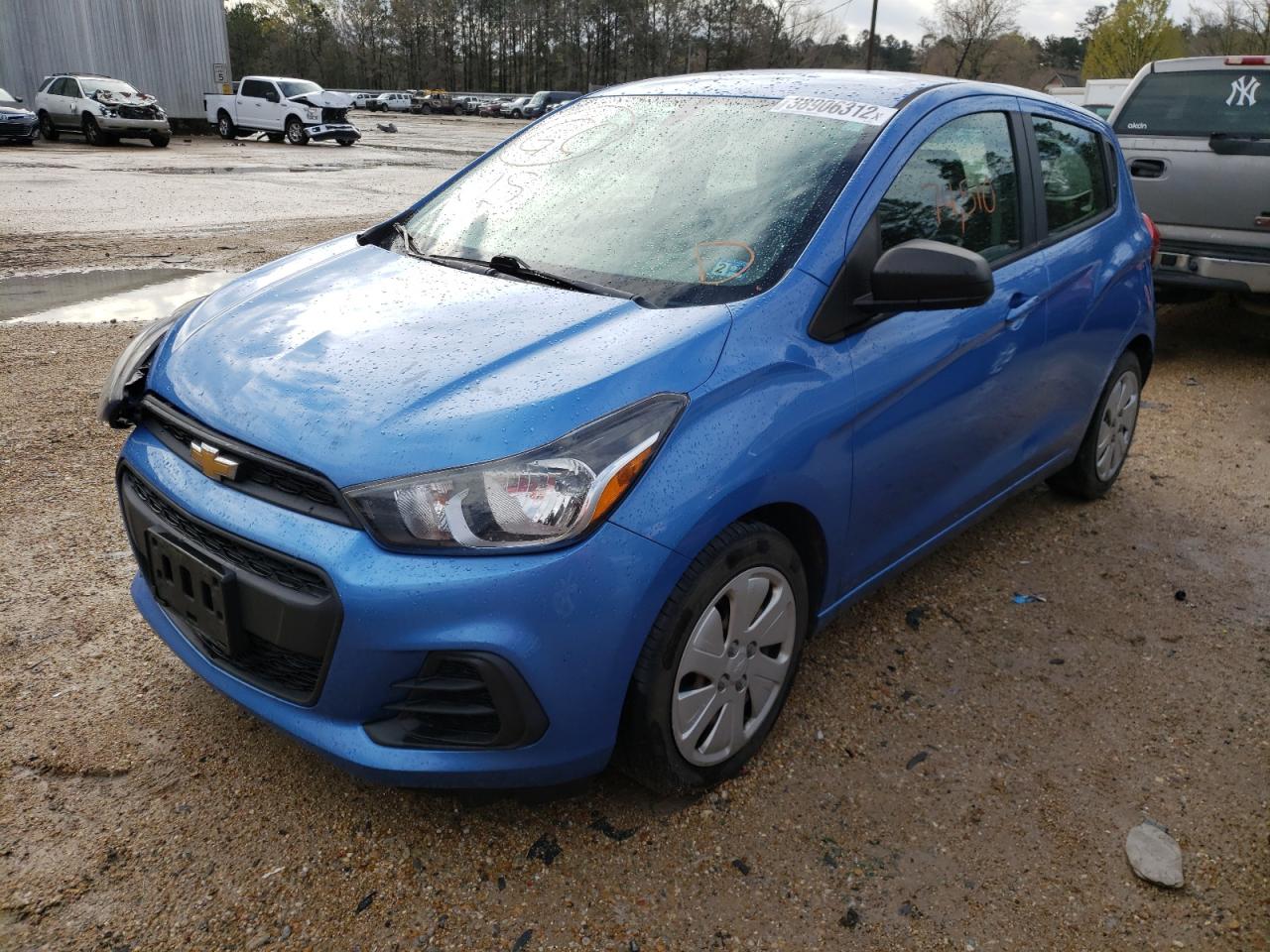 Photo 2 from auction – 2016 CHEVROLET SPARK LS with VIN KL8CB6SAXGC606522