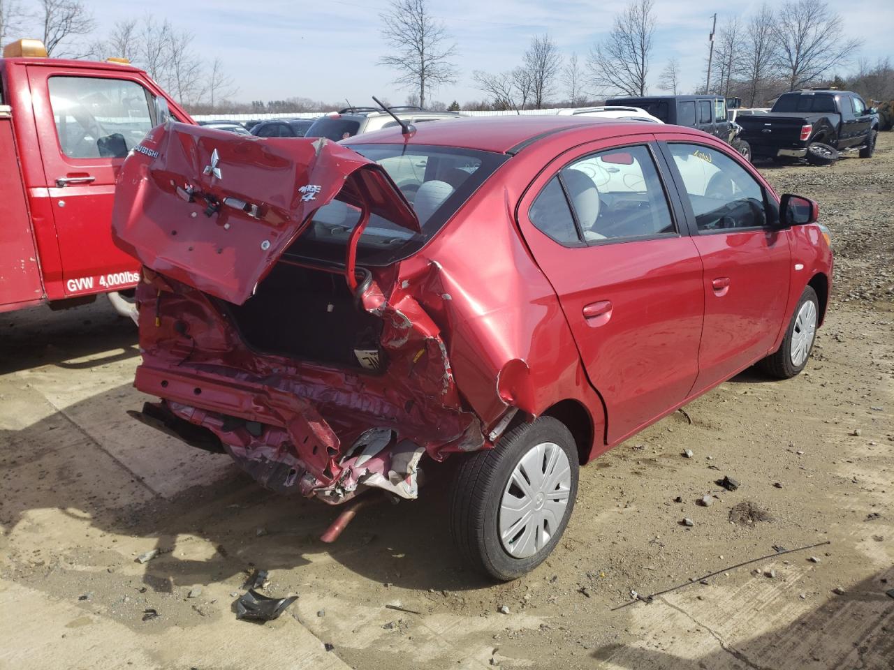 Photo 4 from auction – 2018 MITSUBISHI MIRAGE G4 with VIN ML32F3FJ1JHF09502
