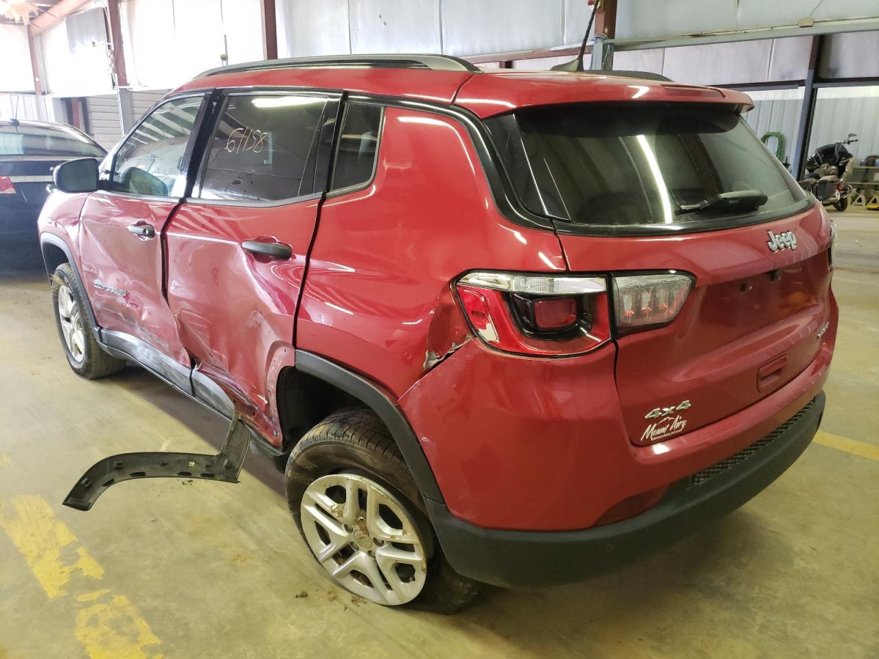 Photo 3 from auction – 2018 JEEP COMPASS SP with VIN 3C4NJDAB0JT177338