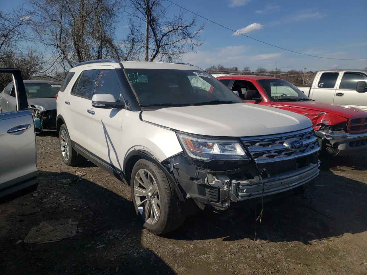 FORD EXPLORER L 2019 with VIN 1FM5K7F87KGA97435 - Photo from auction