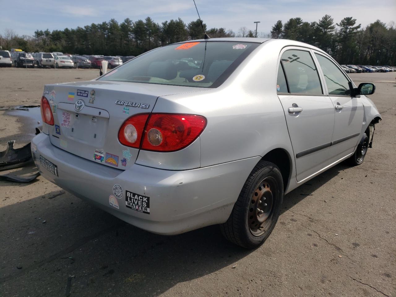 Photo 4 from auction – 2006 TOYOTA COROLLA CE with VIN 2T1BR32EX6C680397