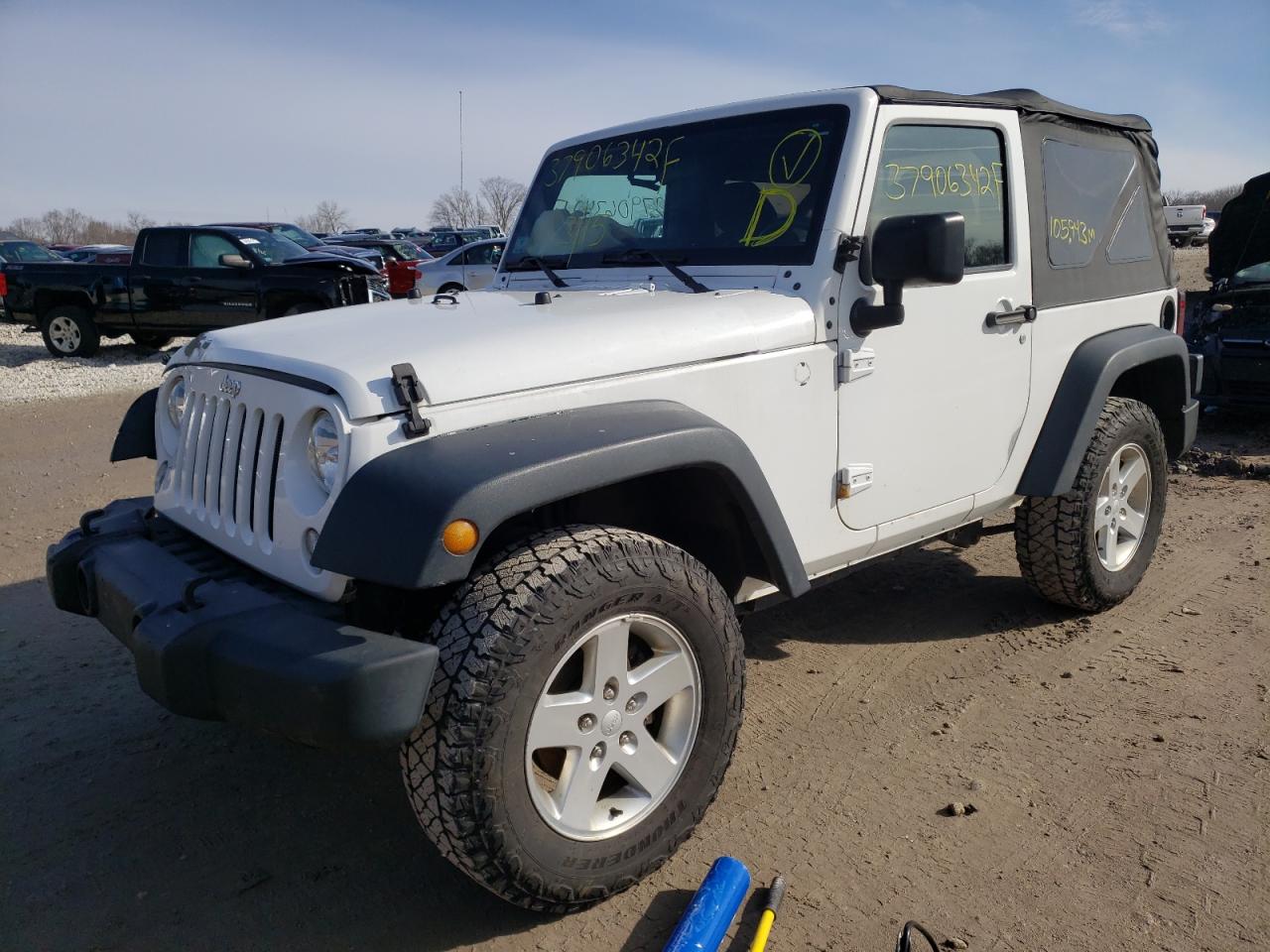 Photo 2 from auction – 2015 JEEP WRANGLER S with VIN 1C4AJWAG1FL644128