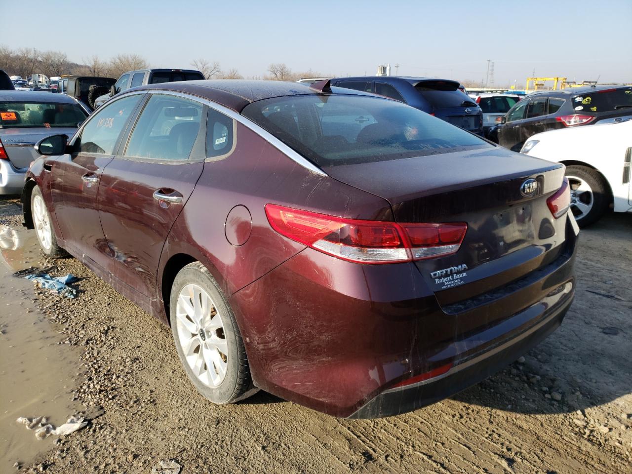 Photo 3 from auction – 2016 KIA OPTIMA LX with VIN 5XXGT4L38GG067540