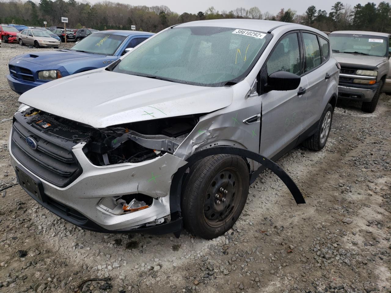 Photo 2 from auction – 2017 FORD ESCAPE S with VIN 1FMCU0F7XHUD56977