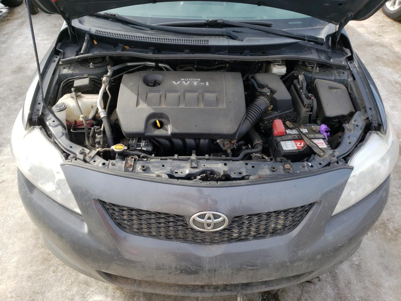 Photo 7 from auction – 2009 TOYOTA COROLLA BA with VIN 2T1BU40E09C101901