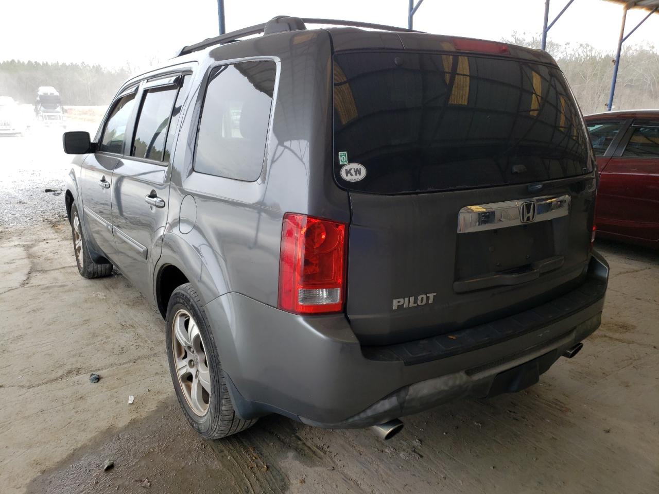 Photo 3 from auction – 2012 HONDA PILOT EXLN with VIN 5FNYF3H77CB008834