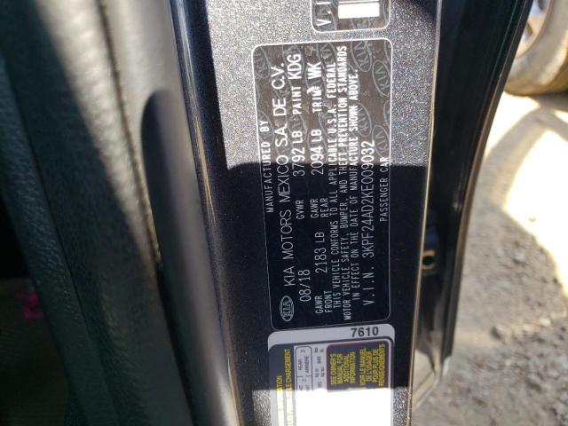 Photo 10 from auction – 2019 KIA FORTE FE with VIN 3KPF24AD2KE009032