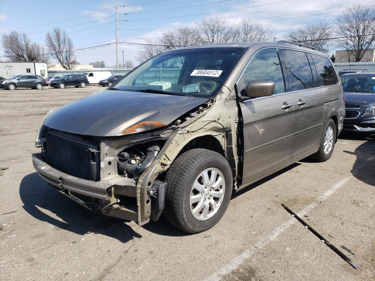 Photo 2 from auction – 2009 HONDA ODYSSEY EX with VIN 5FNRL38619B006798