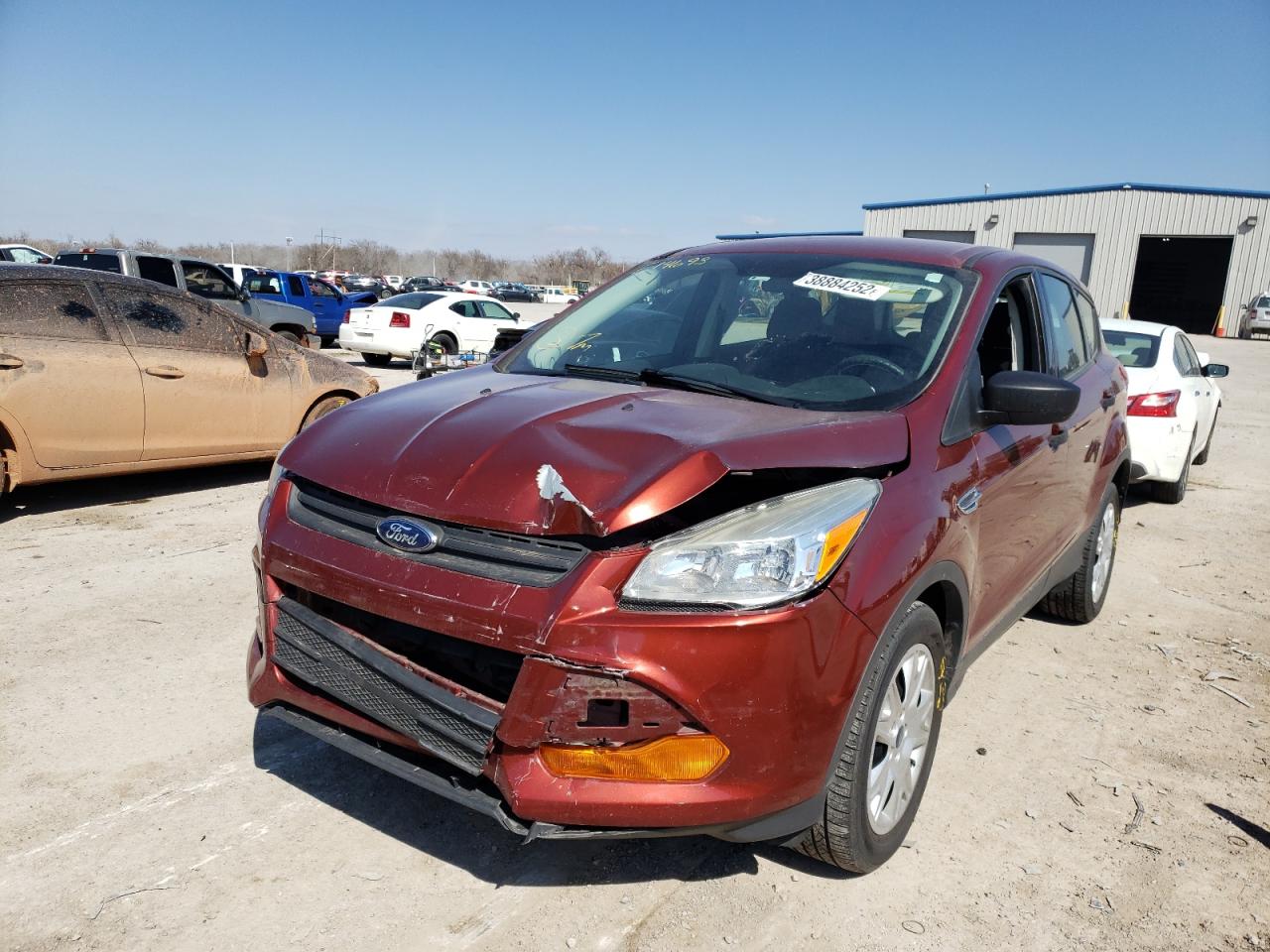Photo 2 from auction – 2014 FORD ESCAPE S with VIN 1FMCU0F78EUE14693