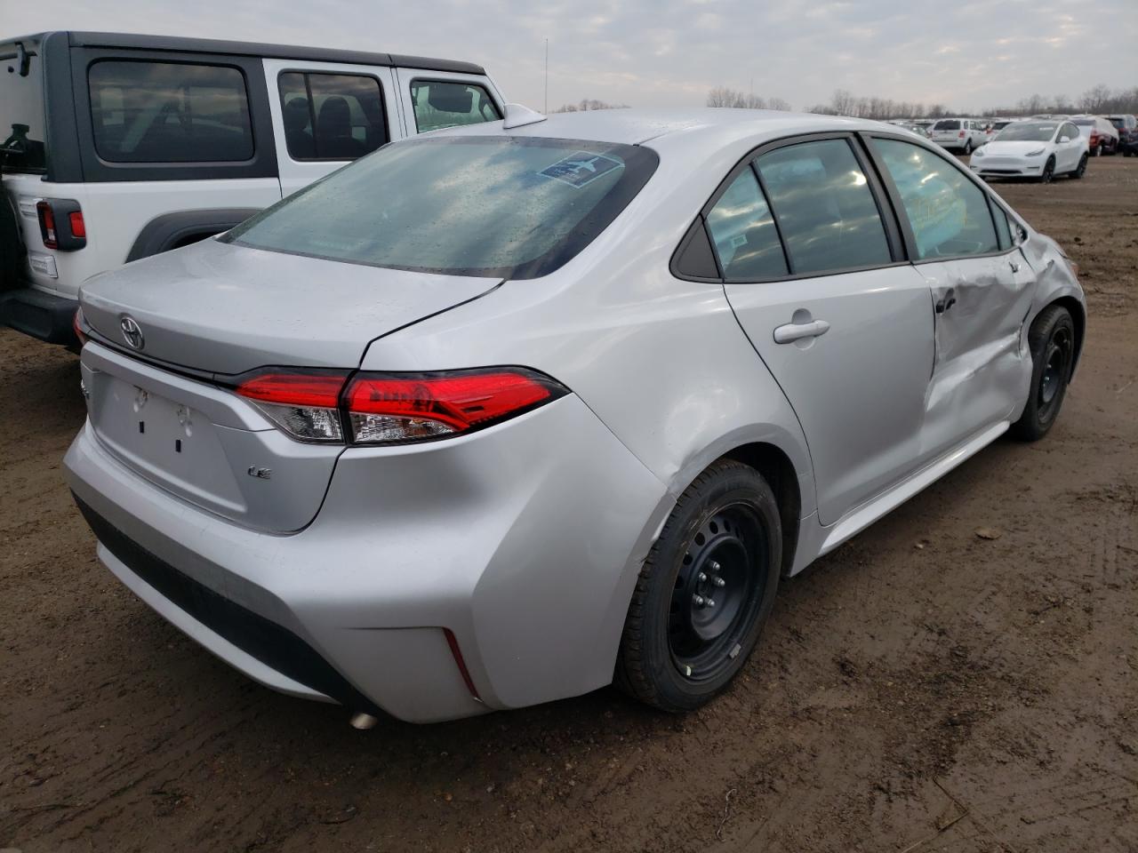 Photo 4 from auction – 2020 TOYOTA COROLLA LE with VIN 5YFEPRAE3LP064155
