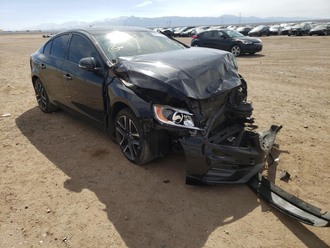 VOLVO S60 2017 with VIN YV126MFL7H2437245 - Photo from auction