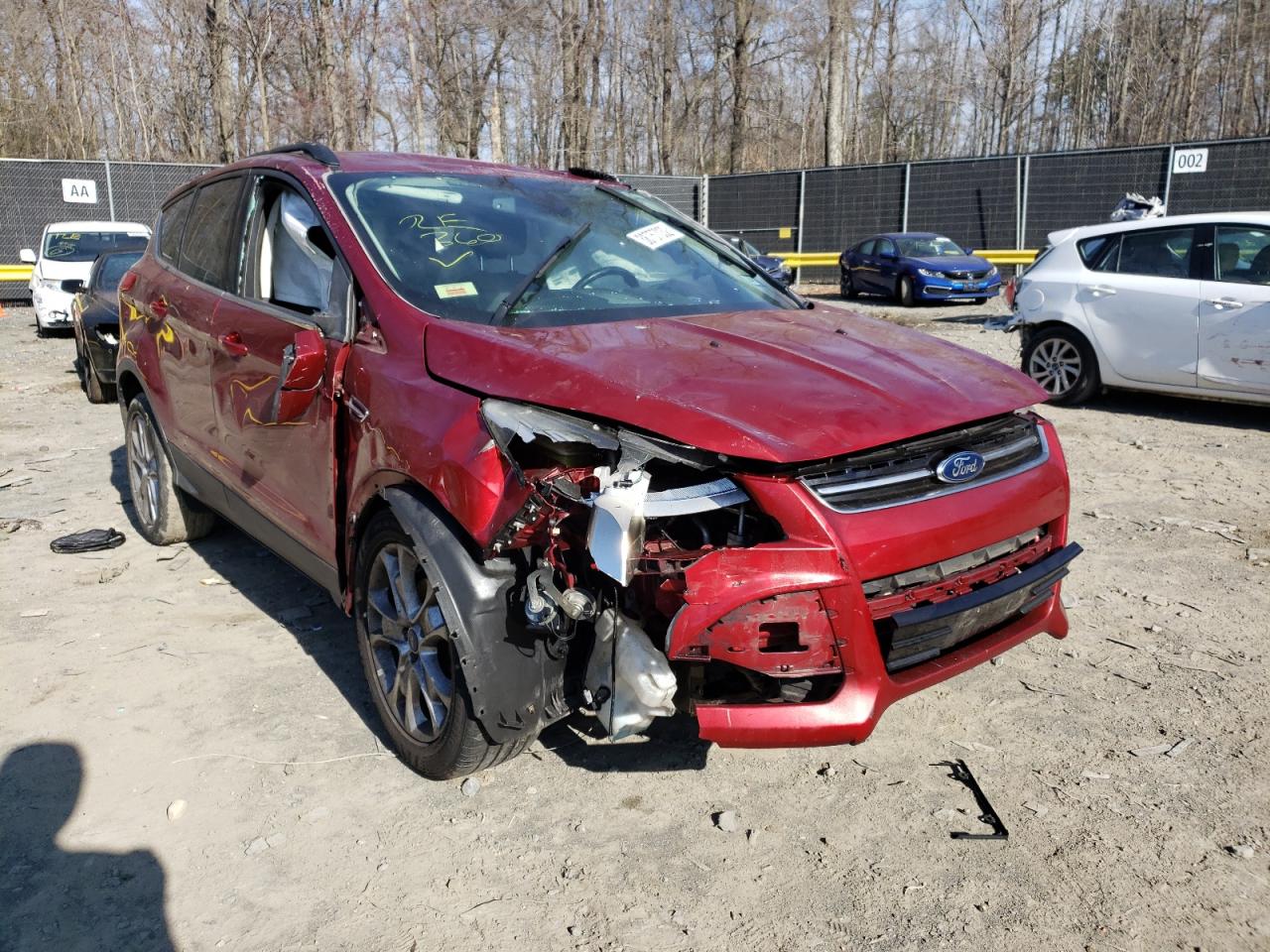 Photo 9 from auction – 2013 FORD ESCAPE SEL with VIN 1FMCU0HXXDUA88195