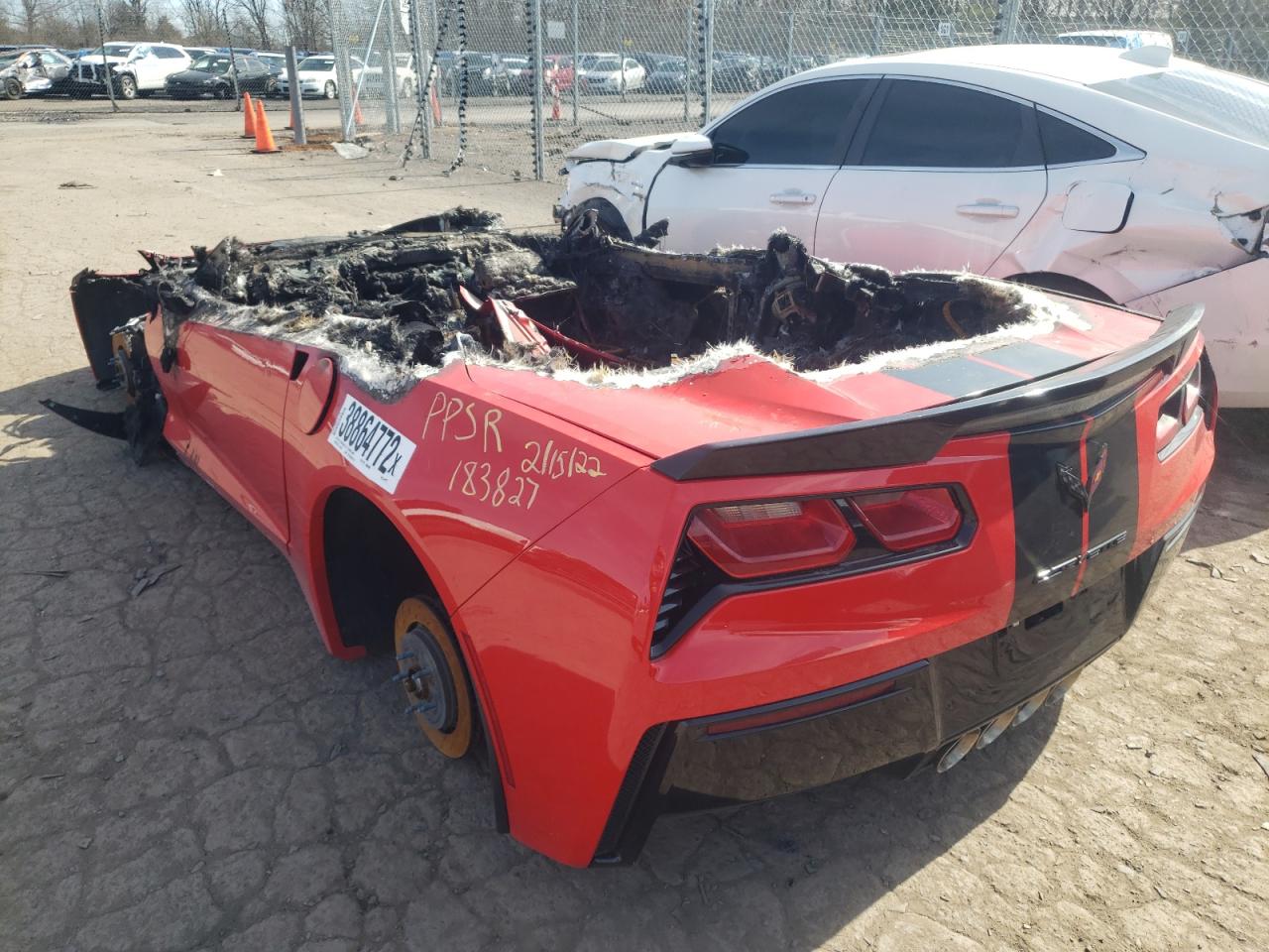 Zdjęcie 3 z aukcji – 2015 CHEVROLET CORVETTE S z VIN 1G1YM2D79F5123827