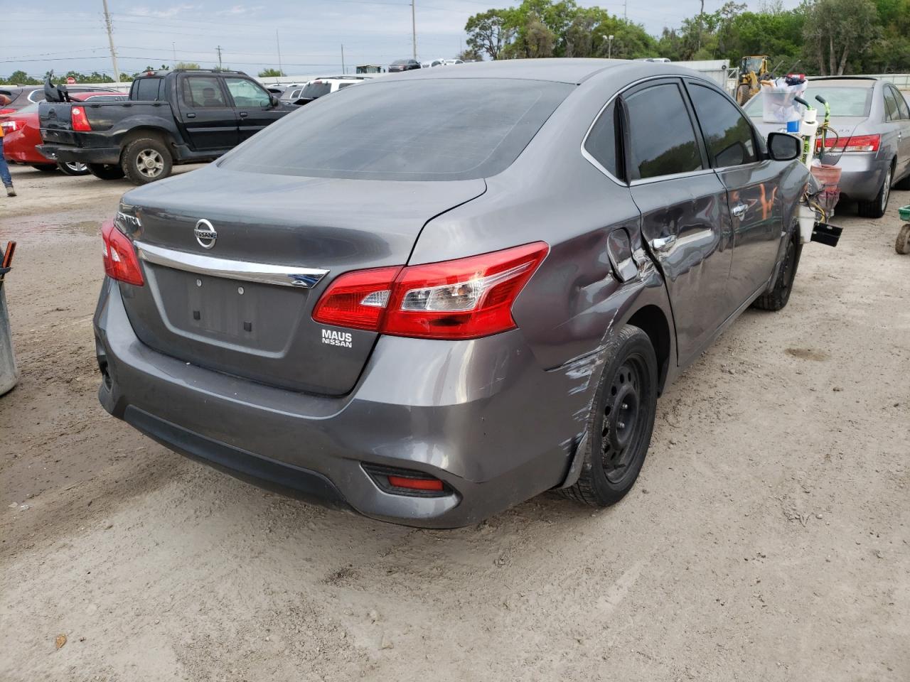 Photo 4 from auction – 2019 NISSAN SENTRA S with VIN 3N1AB7AP1KY246053