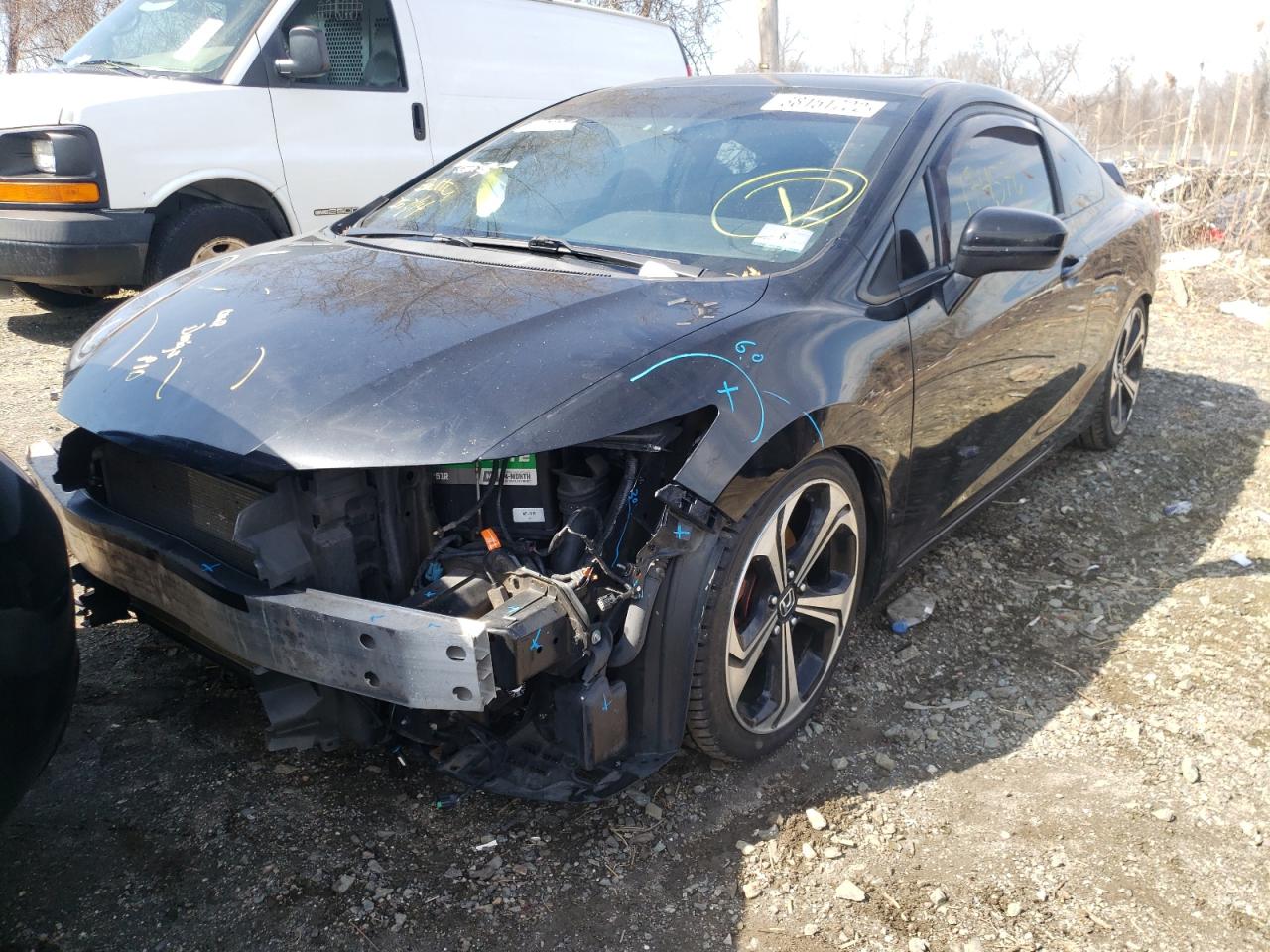 Photo 2 from auction – 2014 HONDA CIVIC SI with VIN 2HGFG4A56EH703551