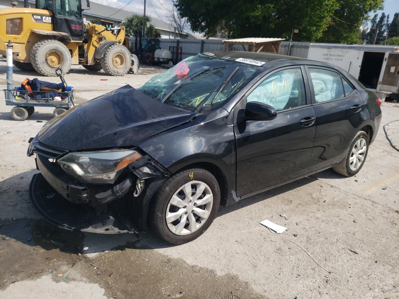 Photo 2 from auction – 2016 TOYOTA COROLLA L with VIN 2T1BURHE8GC657209