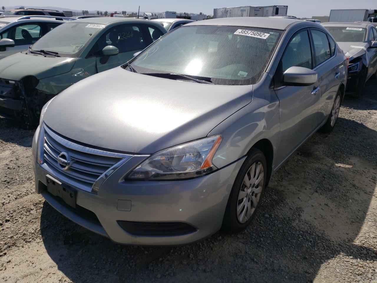 Photo 2 from auction – 2013 NISSAN SENTRA with VIN 3N1AB7AP4DL797996