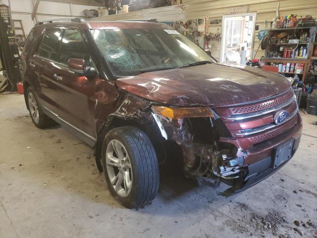 FORD EXPLORER L 2015 with VIN 1FM5K8F88FGA95544 - Photo from auction