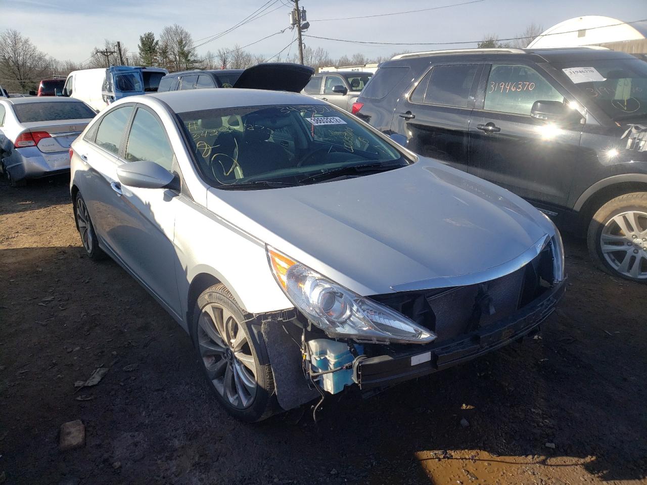 Photo 1 from auction – 2013 HYUNDAI SONATA SE with VIN 5NPEC4AC1DH682067