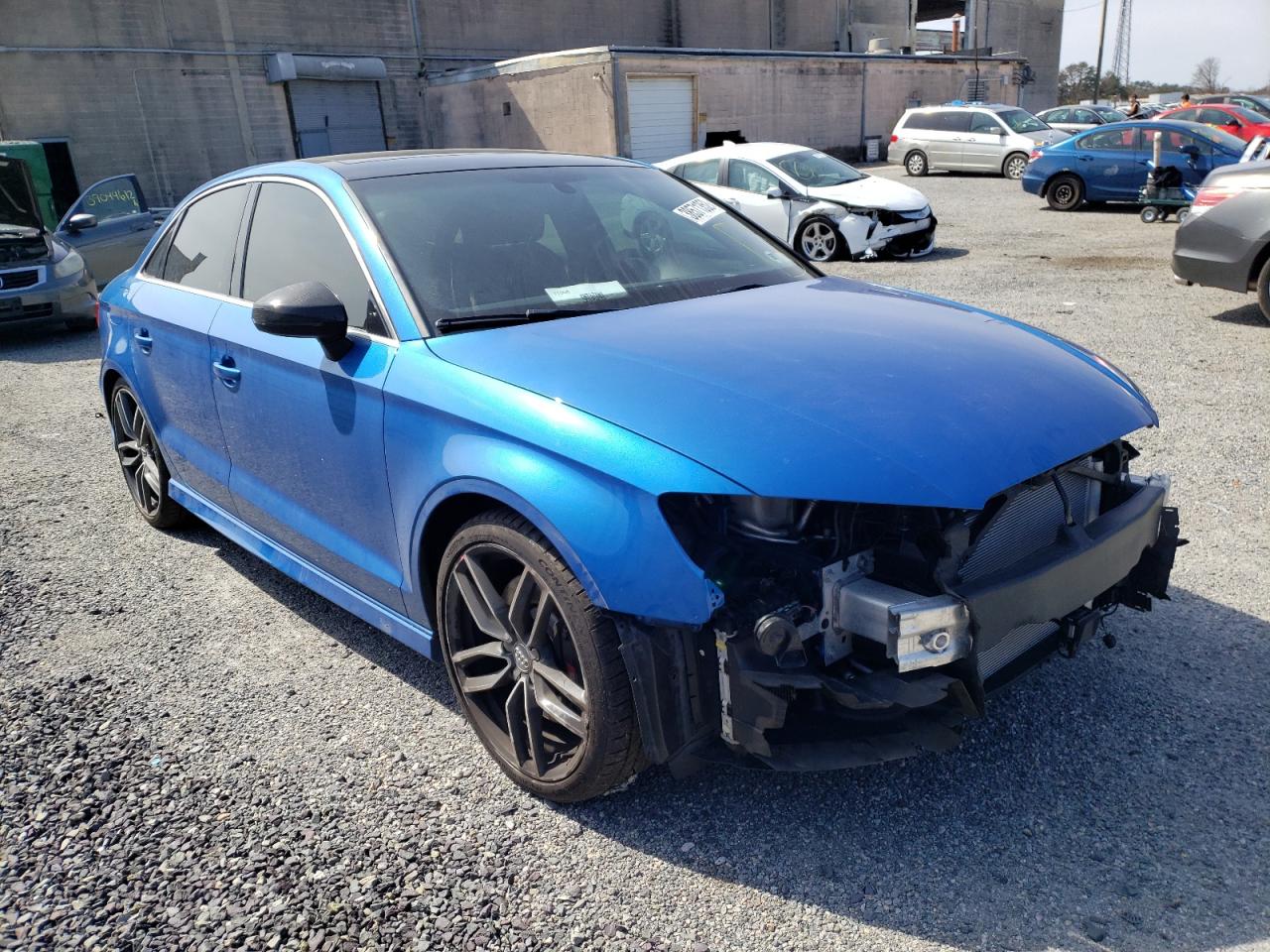 AUDI S3 PREMIUM 2017 مع رقم تعريف المركبة WAUB1GFF3H1065258 - صورة من المزاد