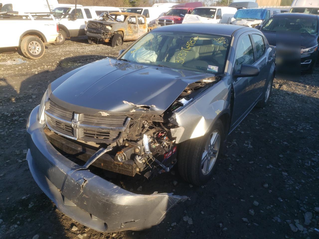Photo 9 from auction – 2008 DODGE AVENGER SX with VIN 1B3LC56K68N269873