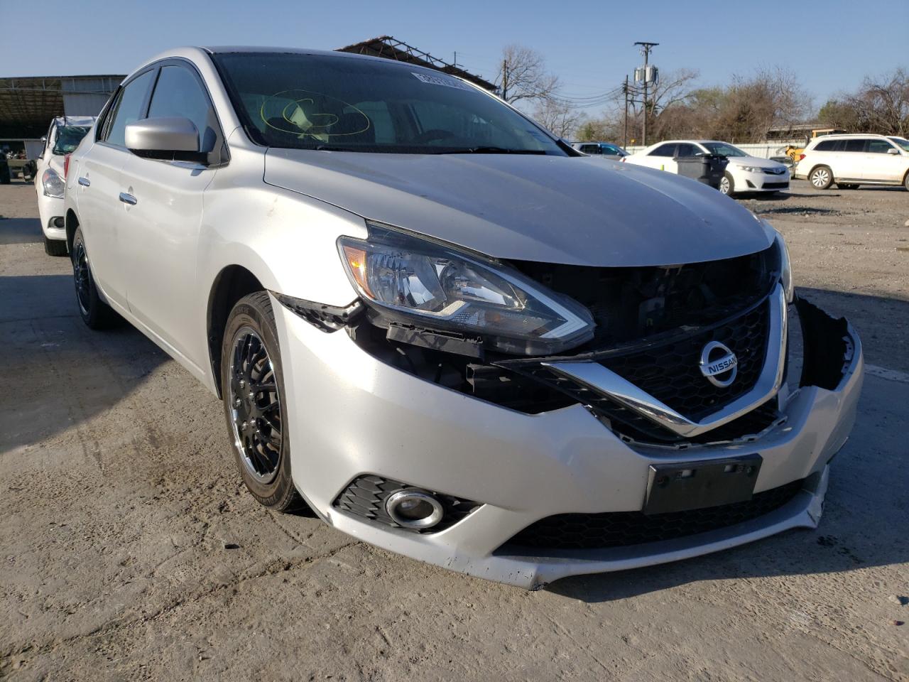 NISSAN SENTRA S 2017 with VIN 3N1AB7AP2HY352701 - Photo from auction