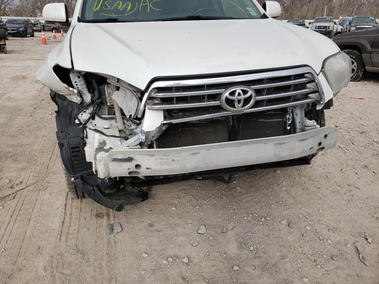 Photo 9 from auction – 2010 TOYOTA HIGHLANDER with VIN JTEDK3EH6A2167489