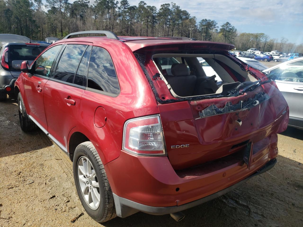 Photo 3 from auction – 2008 FORD EDGE SEL with VIN 2FMDK38C18BB47591