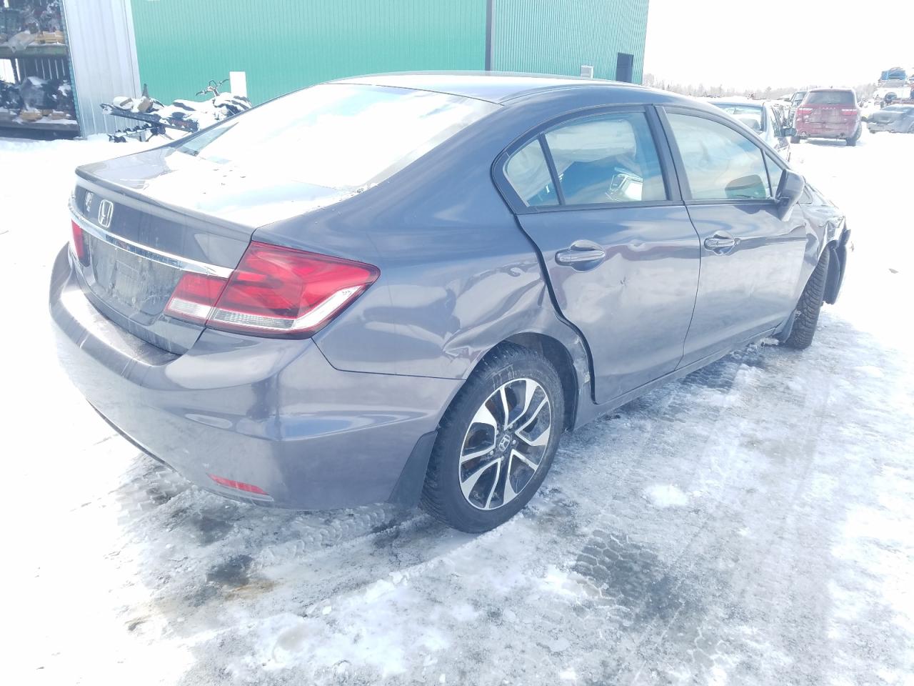 Photo 4 from auction – 2015 HONDA CIVIC LX with VIN 2HGFB2E59FH047862
