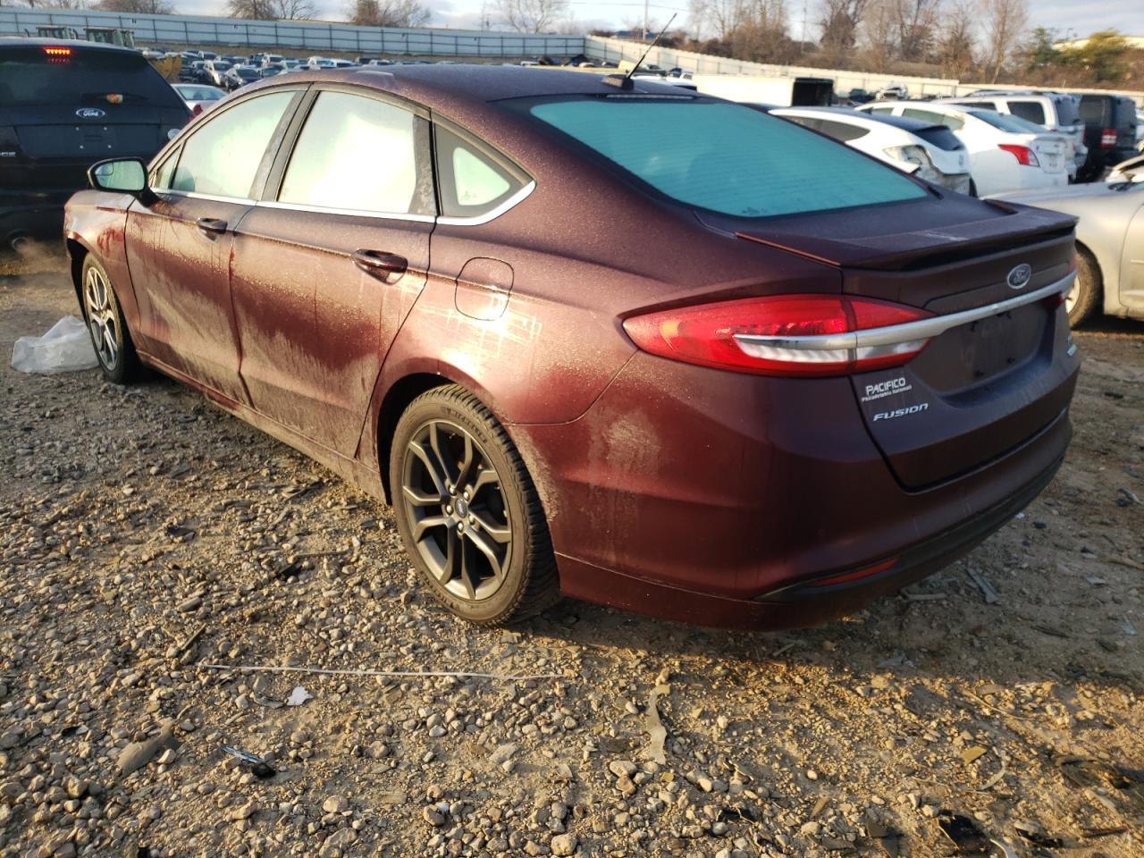 Photo 3 from auction – 2018 FORD FUSION SE with VIN 3FA6P0HD3JR164444
