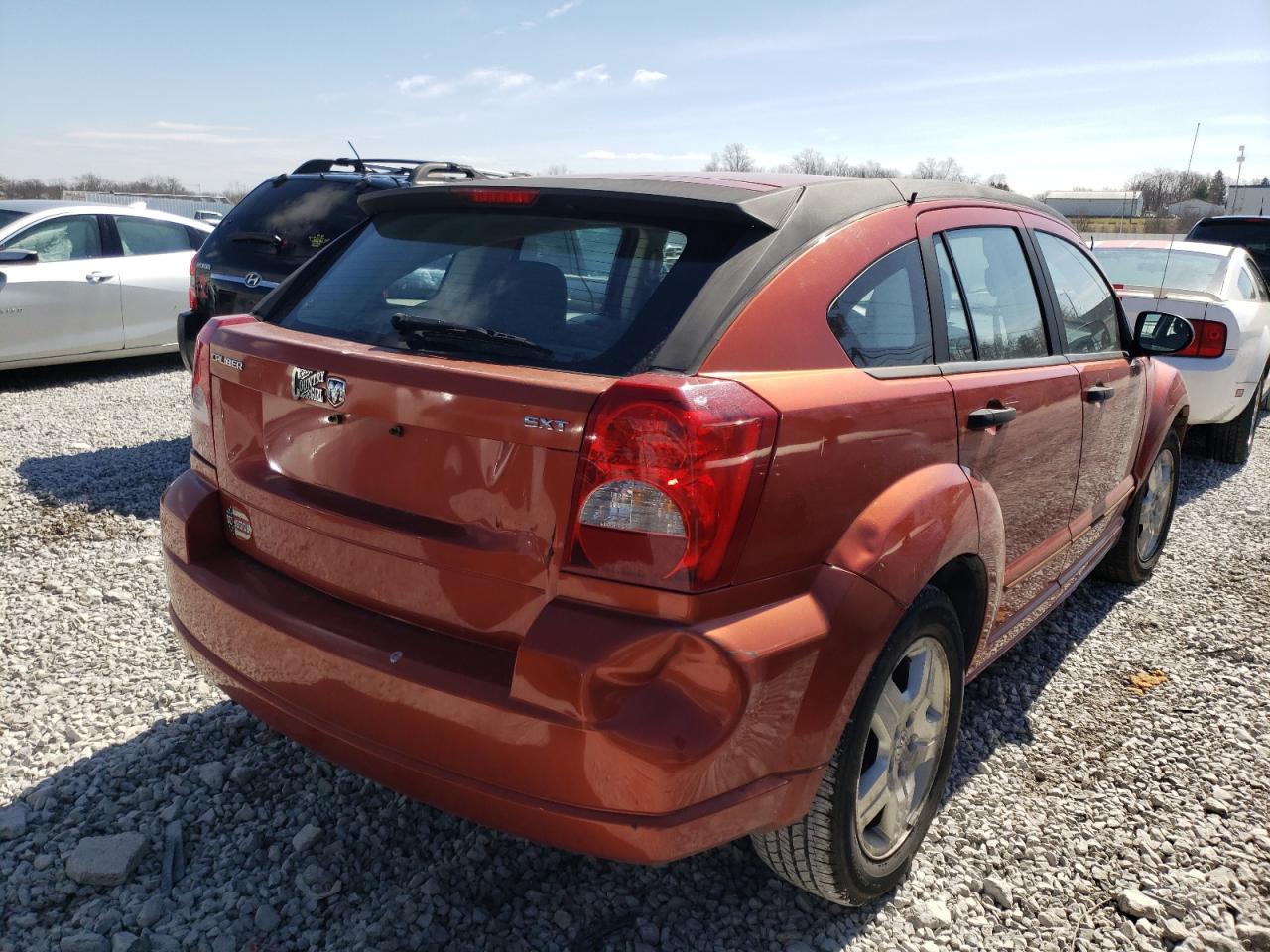 Photo 4 from auction – 2007 DODGE CALIBER SX with VIN 1B3HB48B87D558578