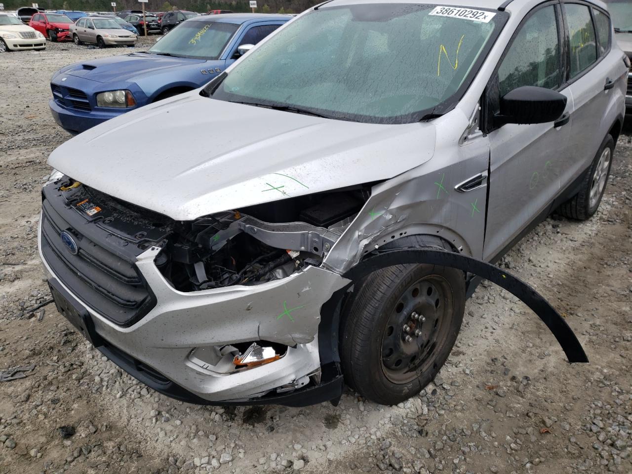 Photo 9 from auction – 2017 FORD ESCAPE S with VIN 1FMCU0F7XHUD56977