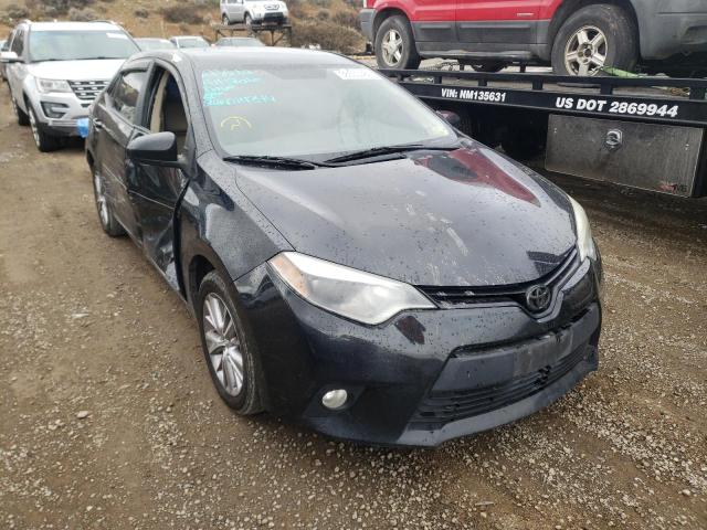 TOYOTA COROLLA L 2014 with VIN 5YFBURHE1EP155820 - Photo from auction