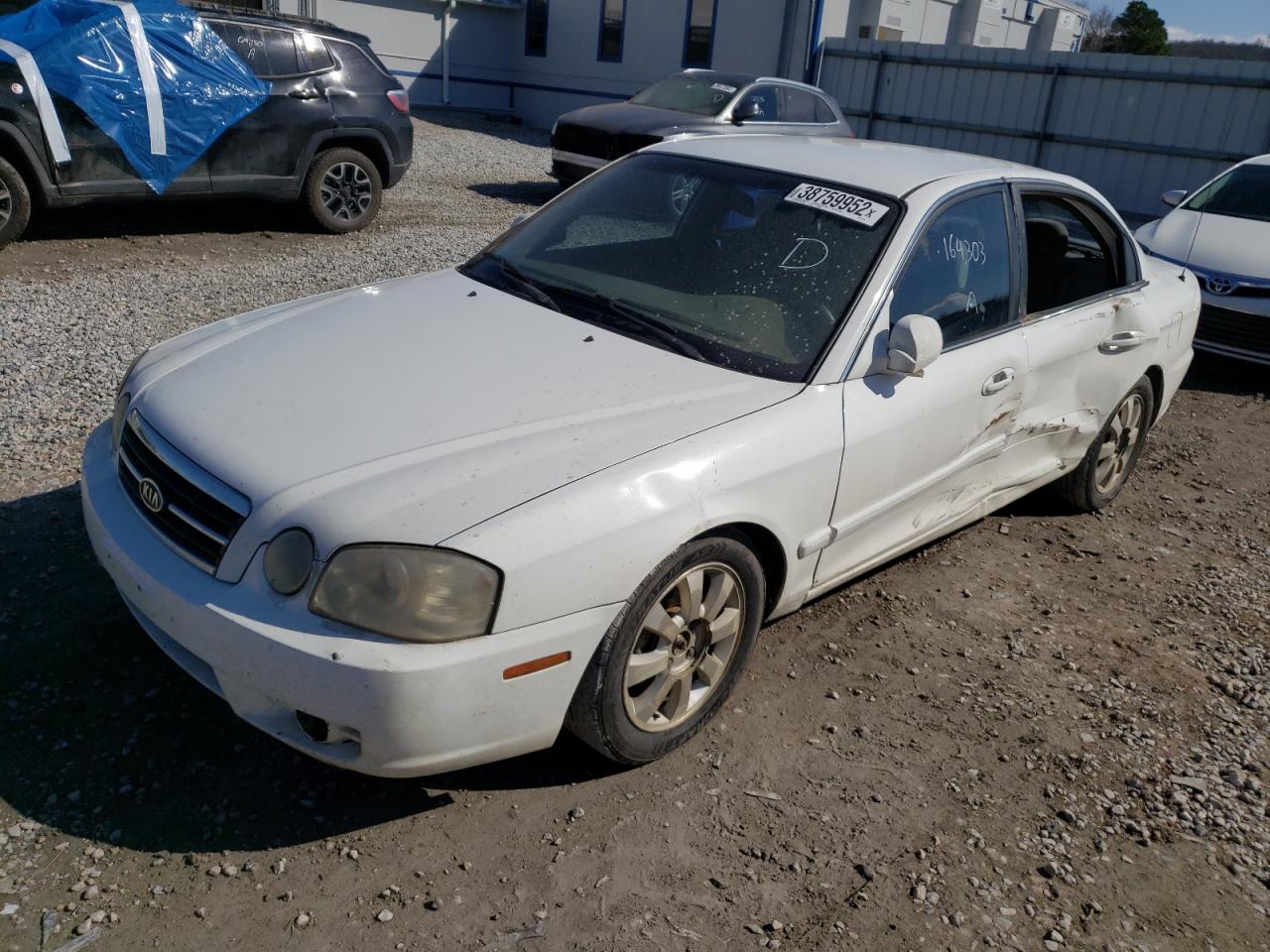 Photo 2 from auction – 2006 KIA OPTIMA LX with VIN KNAGD128865437118