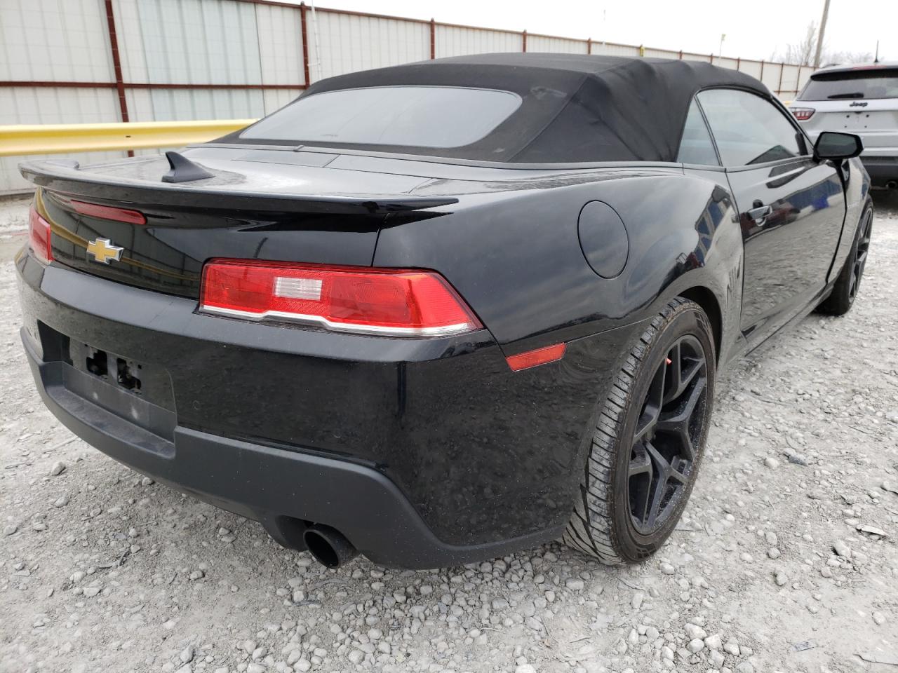Photo 4 from auction – 2015 CHEVROLET CAMARO LT with VIN 2G1FD3D35F9296838