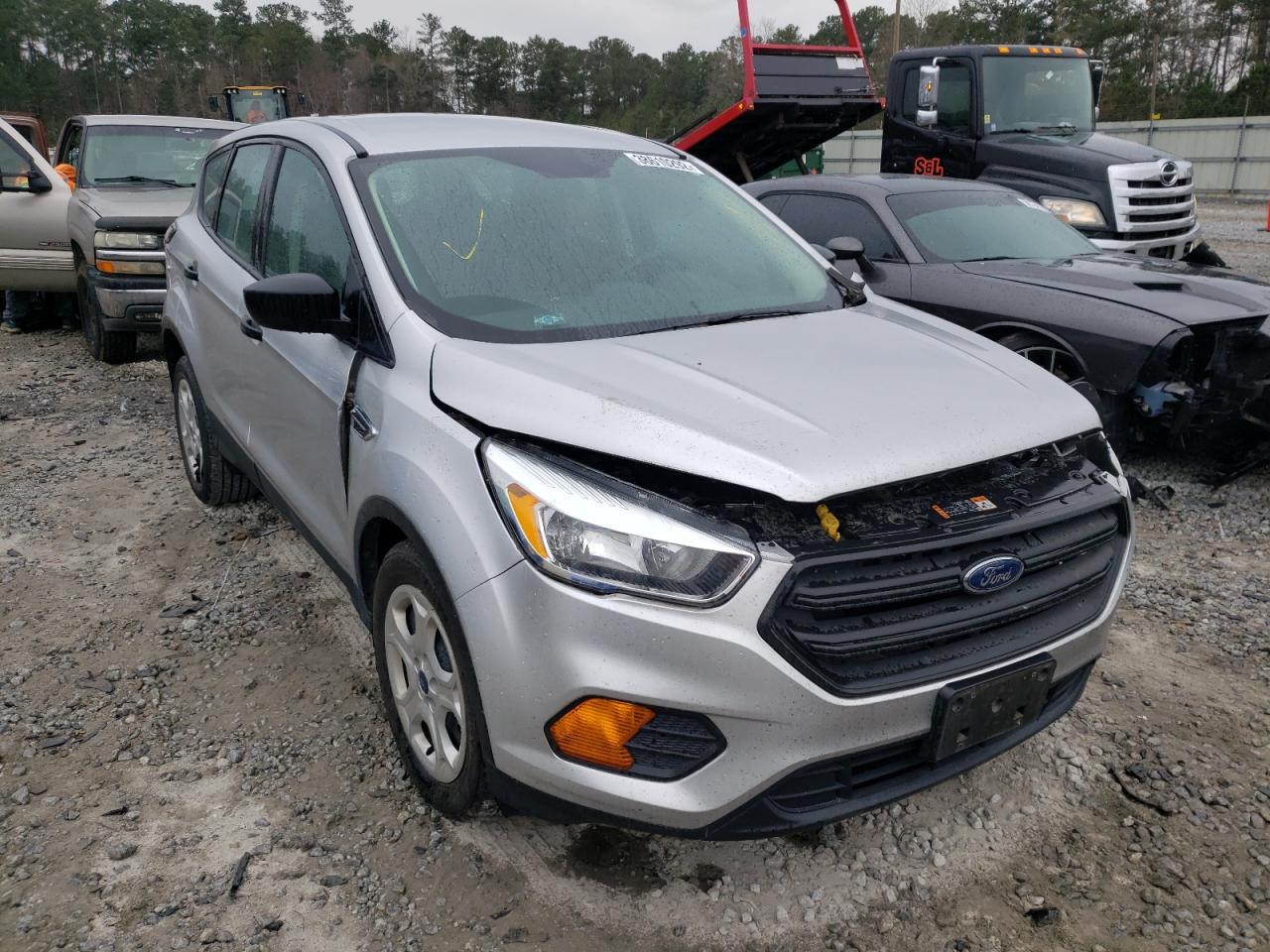 FORD ESCAPE S 2017 with VIN 1FMCU0F7XHUD56977 - Photo from auction