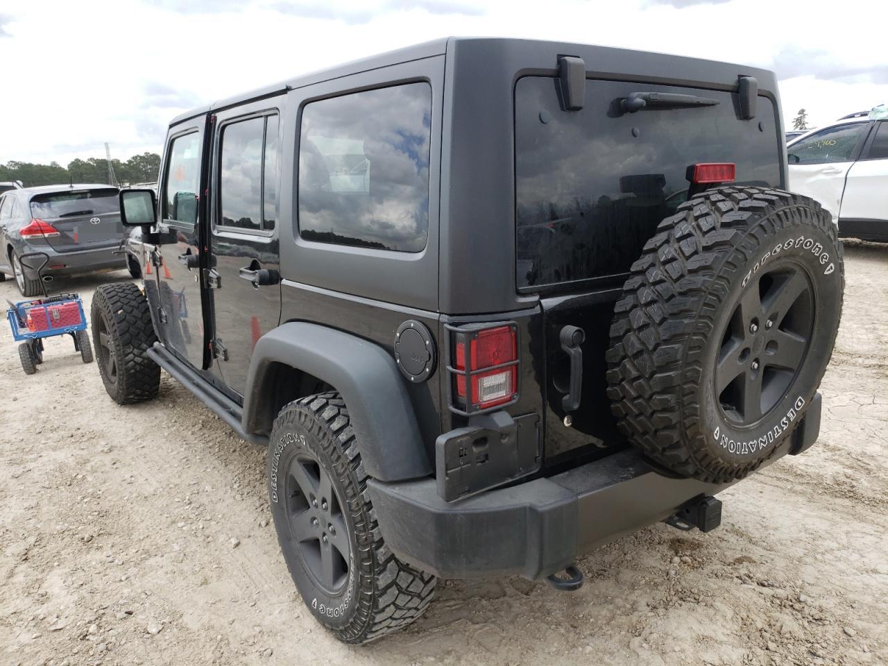 Photo 3 from auction – 2016 JEEP WRANGLER U with VIN 1C4BJWDG9GL145031