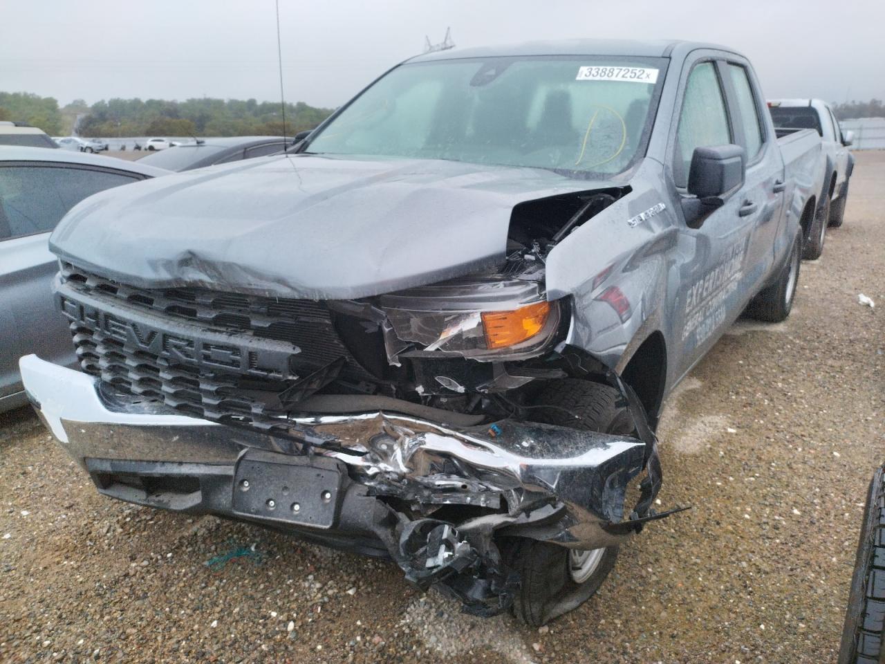 Photo 2 from auction – 2021 CHEVROLET SILVERADO with VIN 1GCRWAEF1MZ313391
