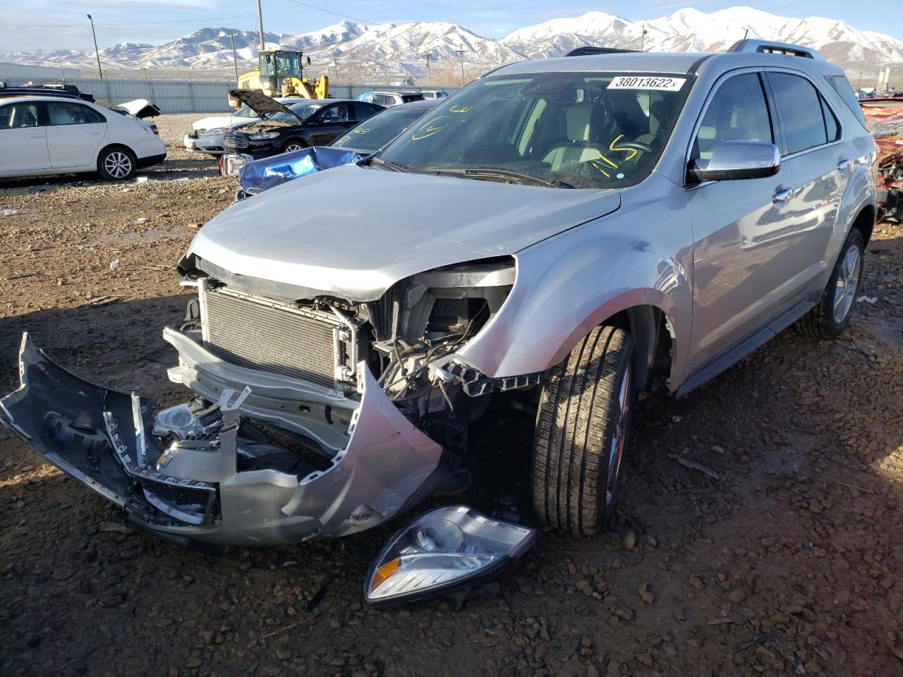Photo 2 from auction – 2015 CHEVROLET EQUINOX LT with VIN 1GNFLHEK3FZ129260