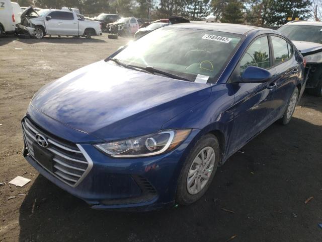 Photo 2 from auction – 2017 HYUNDAI ELANTRA SE with VIN 5NPD74LF2HH107215