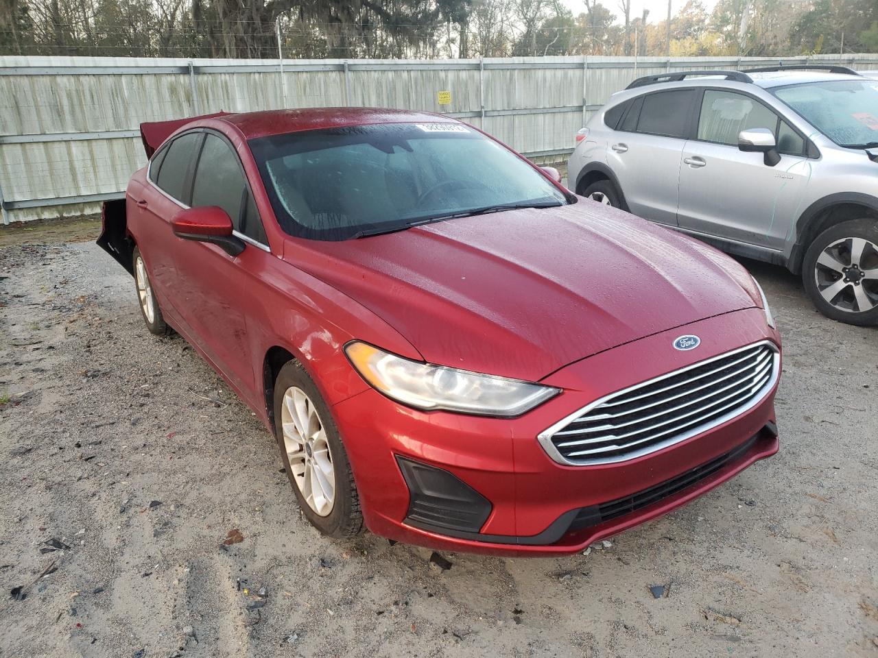 Photo 1 from auction – 2019 FORD FUSION SE with VIN 3FA6P0HD1KR192972